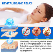 ALIVER Magnesium Chloride Flakes, 100% Natural Bath Salts 350g