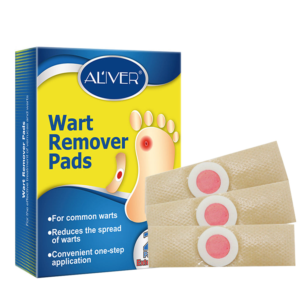 Aliver Foot Corn Wart Remover Pads 24pcs Plasters