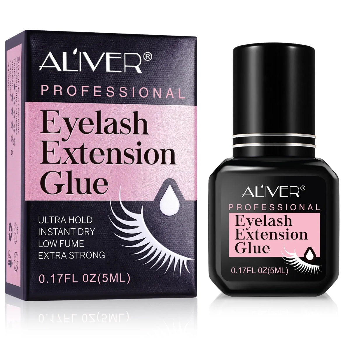 ALIVER Extra Strong Eyelash Extension Glue, 5ml