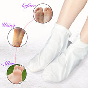 Aliver Exfoliating Foot Peel Mask Baby Soft Feet Smooth Socks Callus Hard Dead Skin Remove Spa Lavender (1 pair)