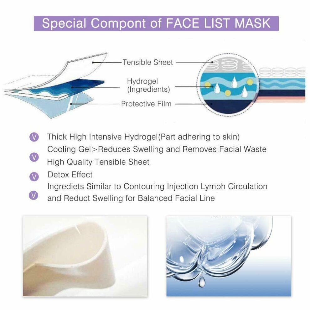 ELAIMEI Intensive V-Line Lifting Mask for Face & Chin Line