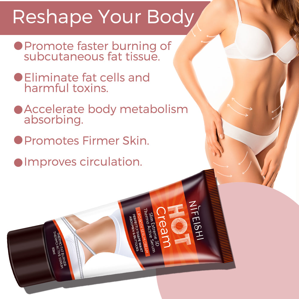 NIFEISHI Hot Body Slimming Cream, 60ml