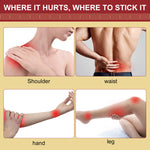 SEFUDUN Pain Relieving Patches, pack of 10pcs