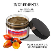 ENVISHA 100% Pure and Raw Unrefined Batana Oil, 120g