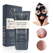 Elaimei Charcoal Black Mask Peel Off Mask Deep Face Nose Pores Cleansing Purifying Blackhead Acne Remover Facial Skin Oil Cleaner