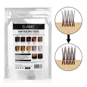 ELAIMEI Hair Loss Building Fibers, 100g (MEDIUM BROWN)