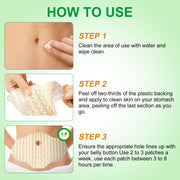 ALIVER Wonder Belly Slimming Patches, 10pcs