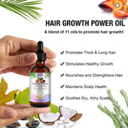 ALIVER Pure Natural Hair Growth Power Oil, 60ml