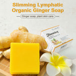 ELAIMEI Natural Ginger Lymphatic Slimming Soap for Face & Body, 100g