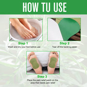 SEFUDUN Wormwood Ginger Detox Foot Patches, 16pcs