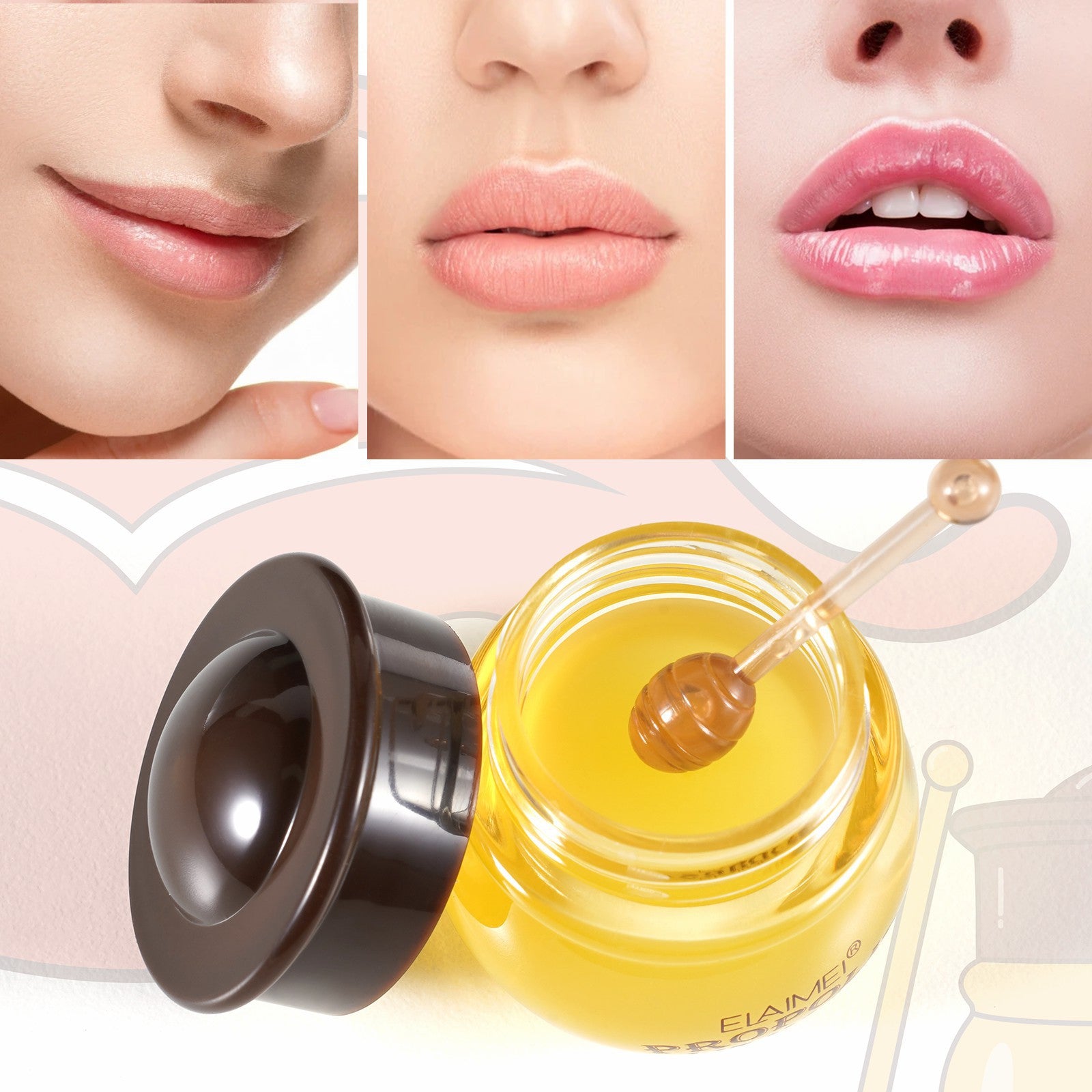 ELAIMEI Propolis Repair Lip Mask, 10g