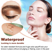 ELAIMEI Tattoo Eyebrow Gel, Peel Off Tint (Light Brown)