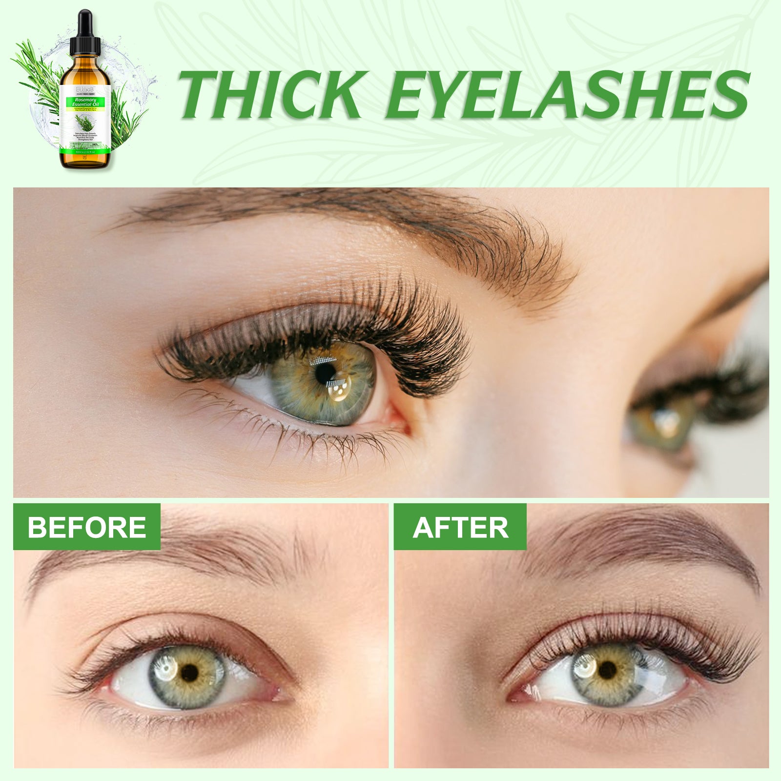 ELBBUB Rosemary Essential Oil, 60ml